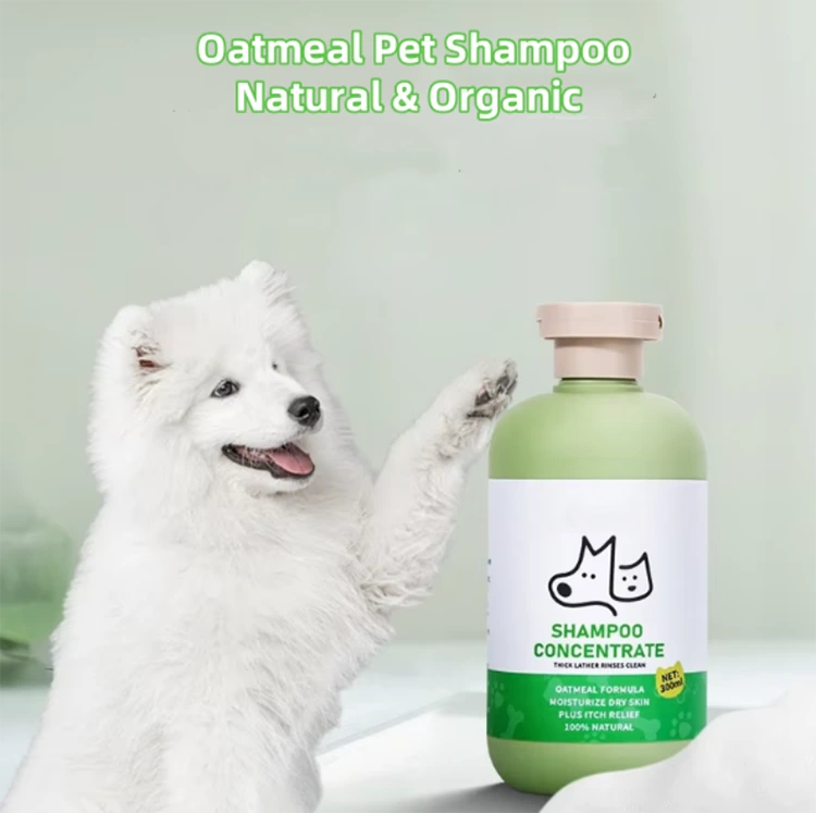 Kaurapuuro lemmikkieläinten shampoo